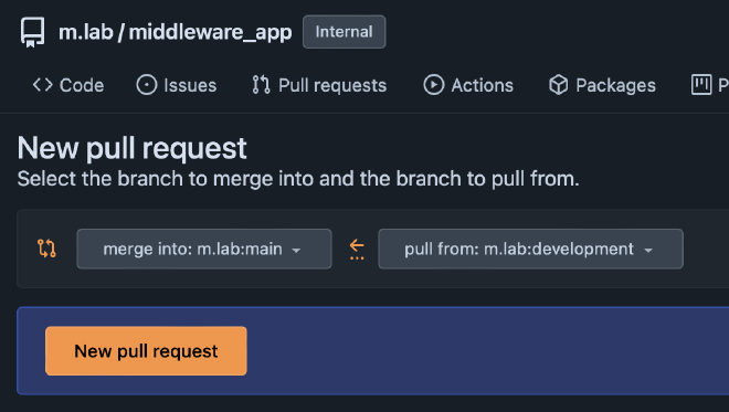 Pull request